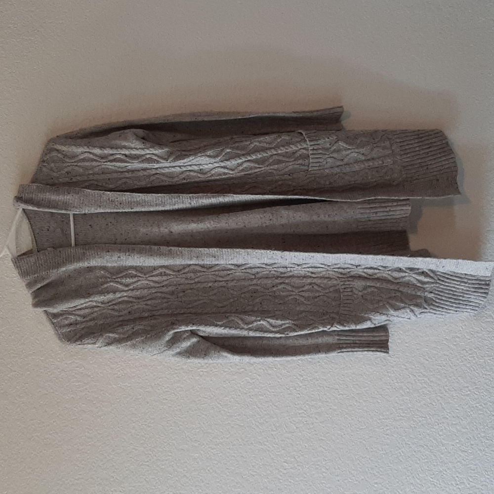 Merona hooded grey cardigan